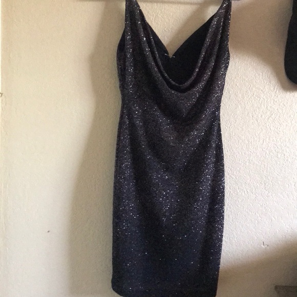 Gold and silver glitter dress - Picture 2 of 3